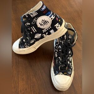 Converse x KITH 10th Anniversary Chuck 70 High Black Chucks, Shoes, Sneakers